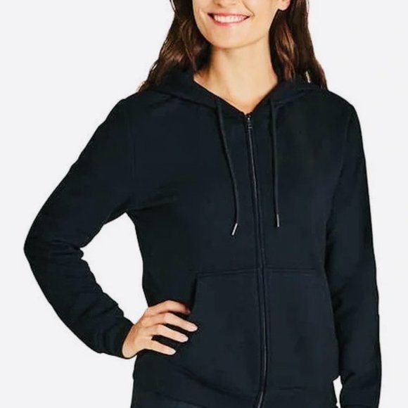 Eddie Bauer Tops - EDDIE BAUER Full-Zip Hoodie Supersoft Knit Size Large